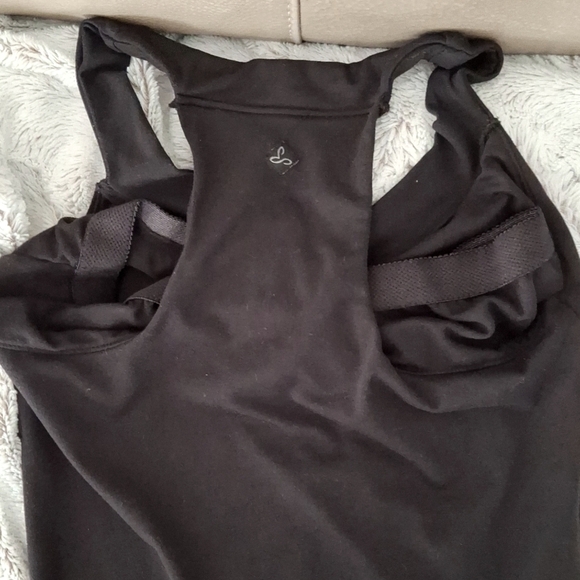 - Prana black Tankini Top Women's built in bra blue swim size.medium - Picture 4 of 4